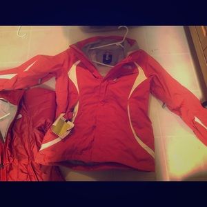 North Face ski jacket, women’s size medium.